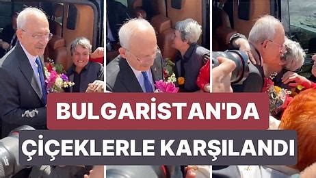 Ç­i­ç­e­k­l­e­r­l­e­ ­K­a­r­ş­ı­l­a­n­d­ı­!­ ­K­ı­l­ı­ç­d­a­r­o­ğ­l­u­­n­u­n­ ­B­u­l­g­a­r­i­s­t­a­n­ ­Z­i­y­a­r­e­t­i­ ­S­ı­r­a­s­ı­n­d­a­ ­Ç­e­k­i­l­e­n­ ­G­ö­r­ü­n­t­ü­l­e­r­ ­G­ü­n­d­e­m­ ­O­l­d­u­